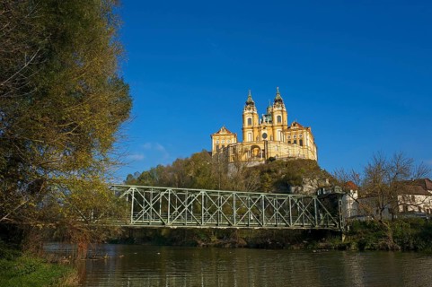 Benedictine Abbey of Melk on the Danube River