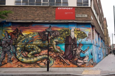 Graffiti in Shoreditch