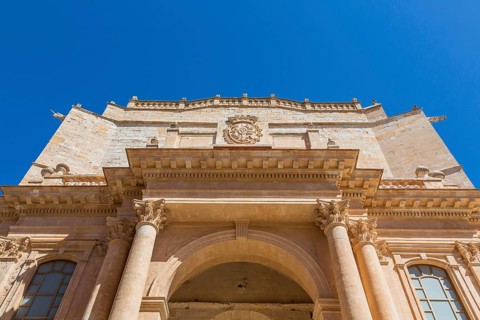 Facade of the Cathedral of Menorca