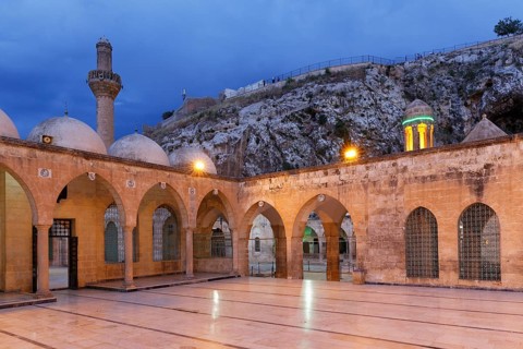 Courtyard of Dergah Mosque