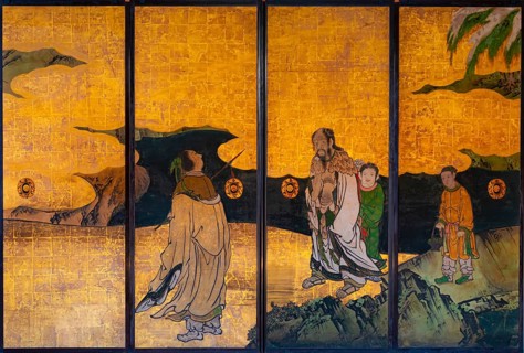 Immortal Japanese painting of the Kano School