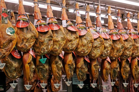 Serrano ham from Teruel