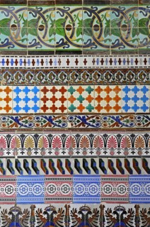 Old Spanish tiles