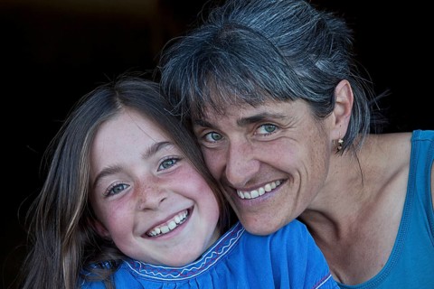 Mother and daughter