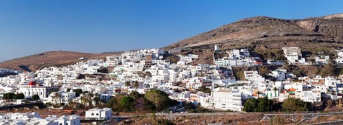 View of the town of Agaete