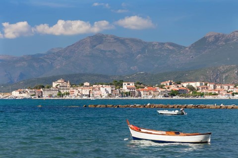 Boat off Saint-Florent