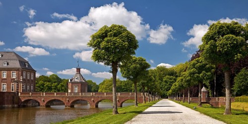Schloss Nordkirchen Palace with Schlosspark or Palace Gardens