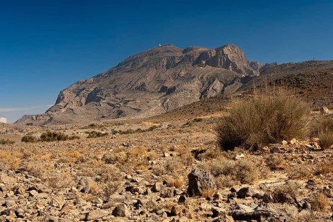 Jebel Harim with a radar station