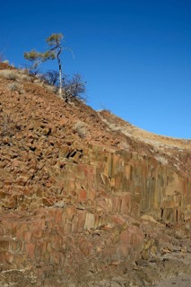 Basalt columns