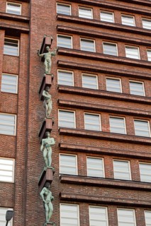 Bronze statues