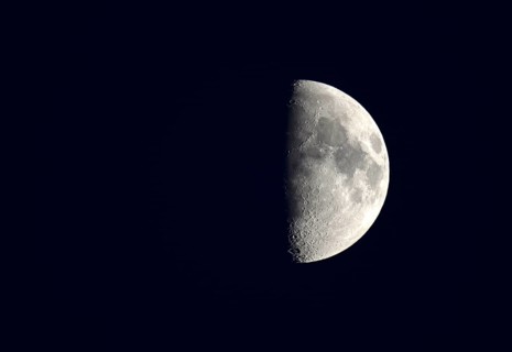 Waxing crescent moon