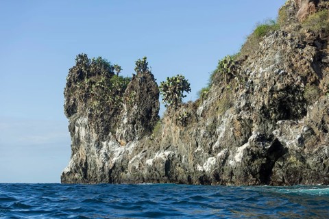Lava cliff