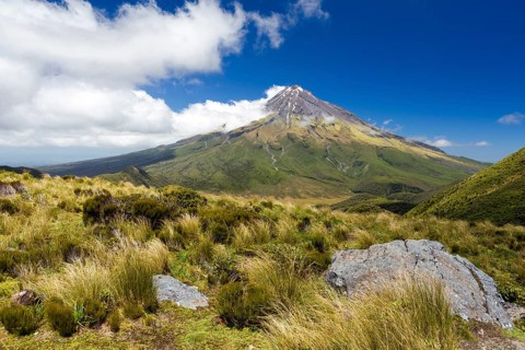 Mount Taranaki volcano