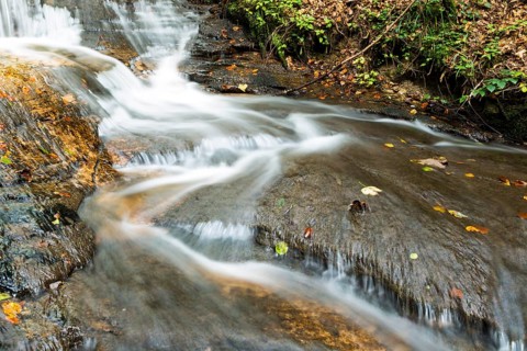 Waterfall at Struempfelbach stream