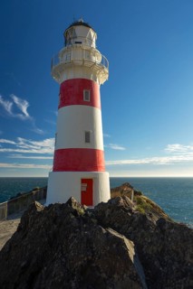 Cape Palliser Lighthouse on the Cook Strait