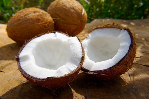 Fresh coconuts