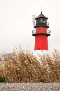 Lighthouse in the North Sea resort of Buesum
