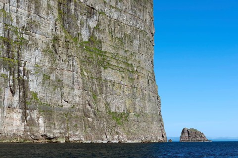 Cliffs and sea