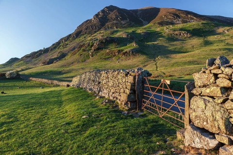 Old dry stone wall