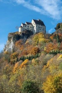 Burg Werenwag Castle in the upper Danube Valley