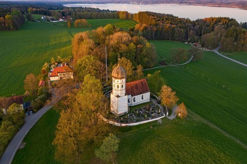 Church St. Johann Baptist in the morning light