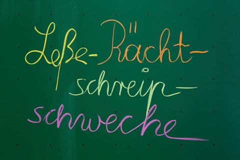 Lesse-Raecht-schreip-schweche