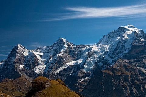 The mountains Eiger
