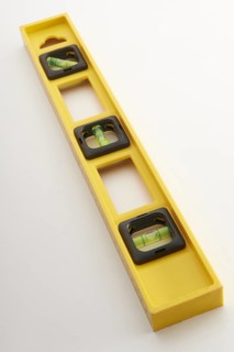 Yellow spirit level