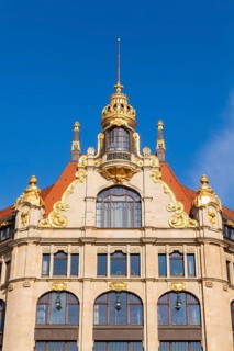 Gilded facade