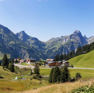 Nesslegg on Hochtannbergpass