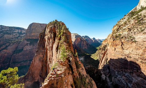 Rock formation Angels Landing