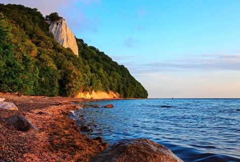 Koenigsstuhl chalk cliff