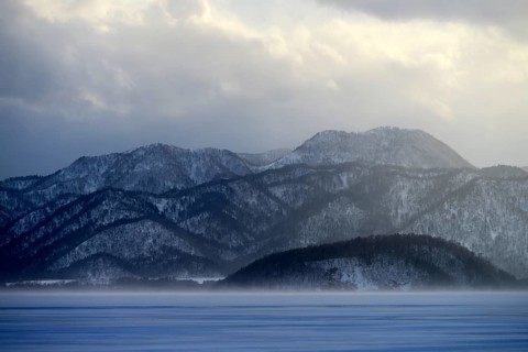 Frozen Lake Kussharo