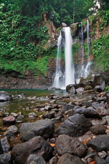 Cascades 3ieme Chute du Carbet waterfall