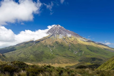 Mount Taranaki volcano