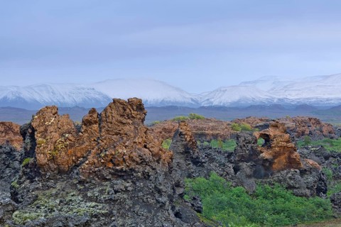 Dimmuborgir lava formations