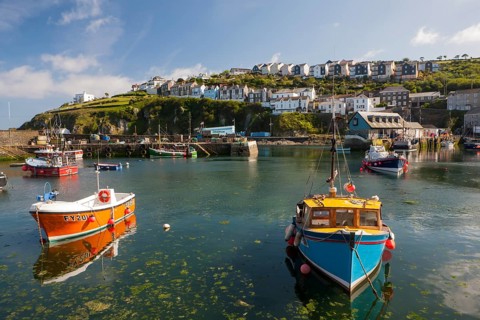 Harbour with fishing boats
