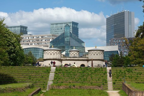 View of Kirchberg Plateau