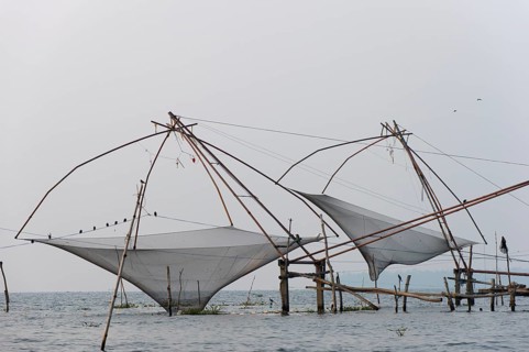 Chinese fishing nets