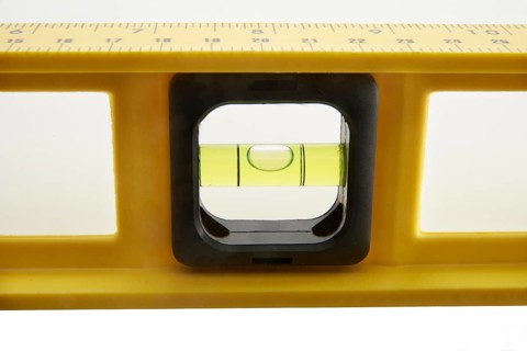 Yellow spirit level