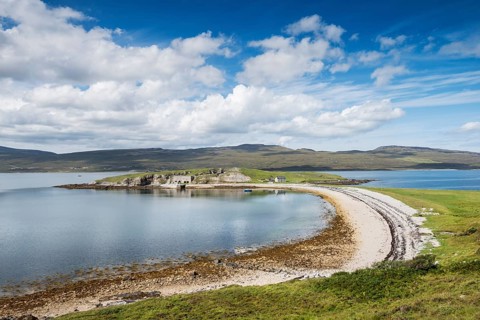 Fishing village on the shore of Loch Eriboll
