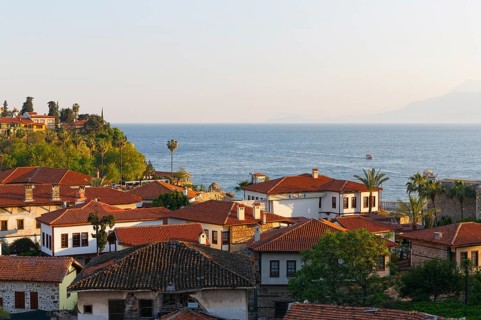 View over the old town