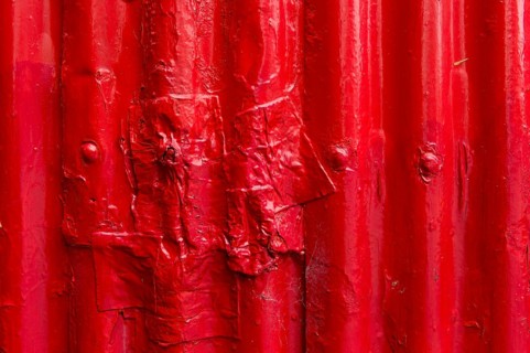 Corrugated iron