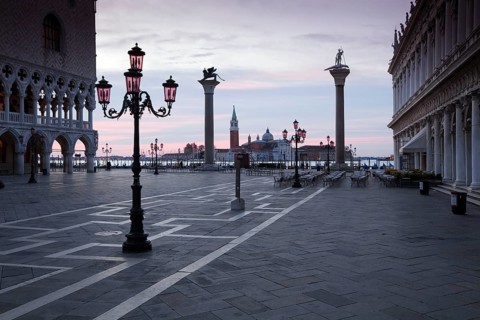 St. Mark's Square with San Giorgio Maggiore at back
