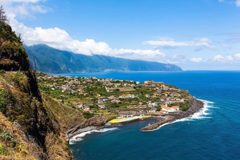 Cliffs of Ponta Delgada