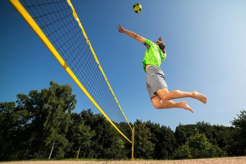 Beach volleyball player