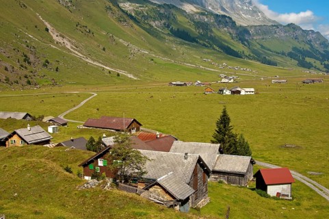 Urnerboden hamlet