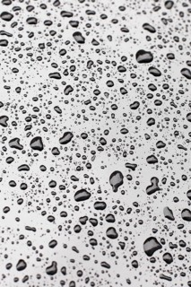 Water drops on car paint
