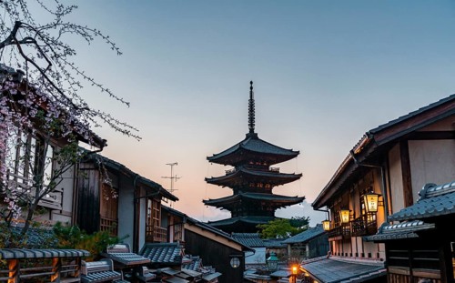 Five-storey Yasaka Pagoda of the Buddhist Hokanji Temple