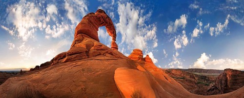 Delicate Arch natural stone arch